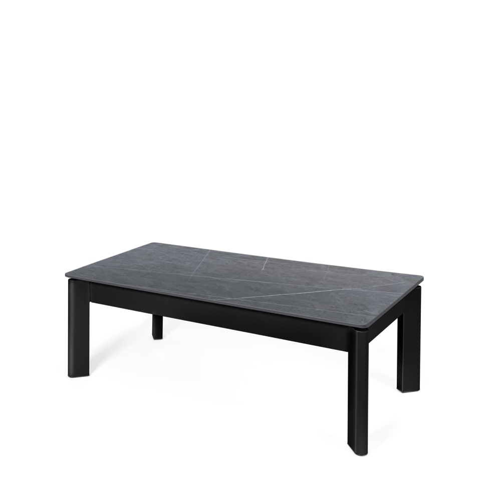 Table basse avec plateau - porcelaine