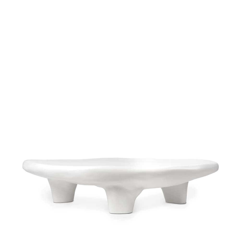 Table basse blanche de 150 cm au design original