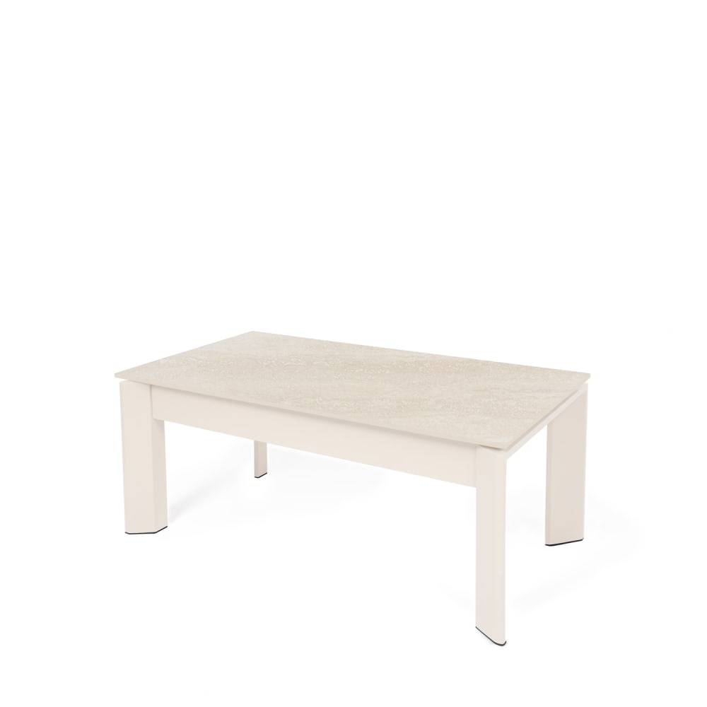Table à hauteur réglable - beige