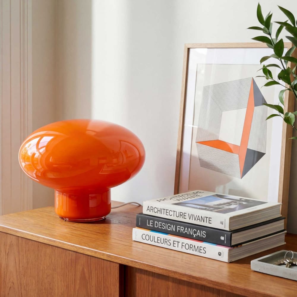 Lampe à poser en verre — vue 3