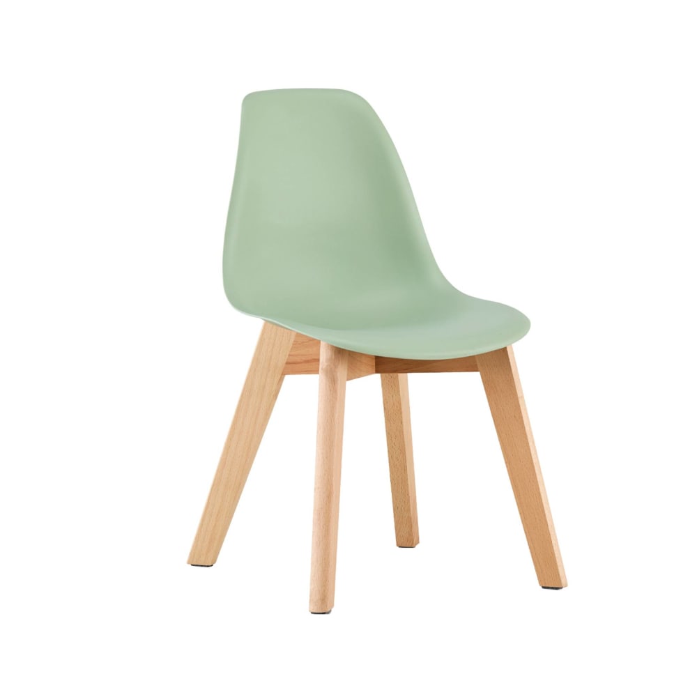 2er-Set Kinderstühle aus Buchenholz hellgrün - Maisons Du Monde