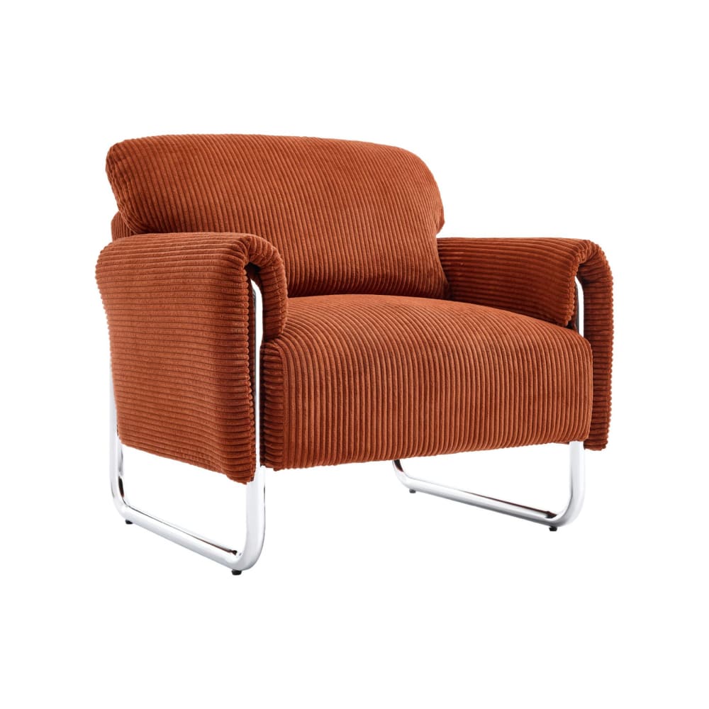 fauteuil velours côtelé