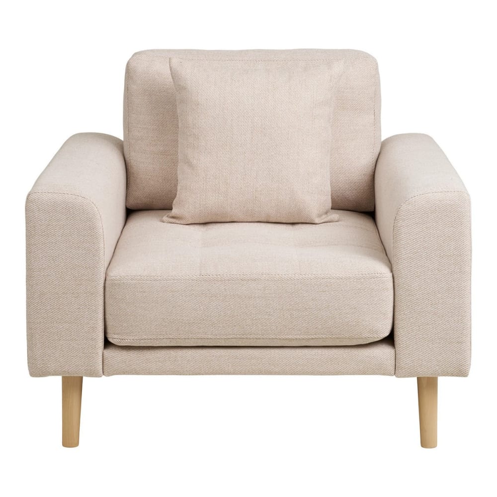 House Nordic Sillón beige diseño elegante