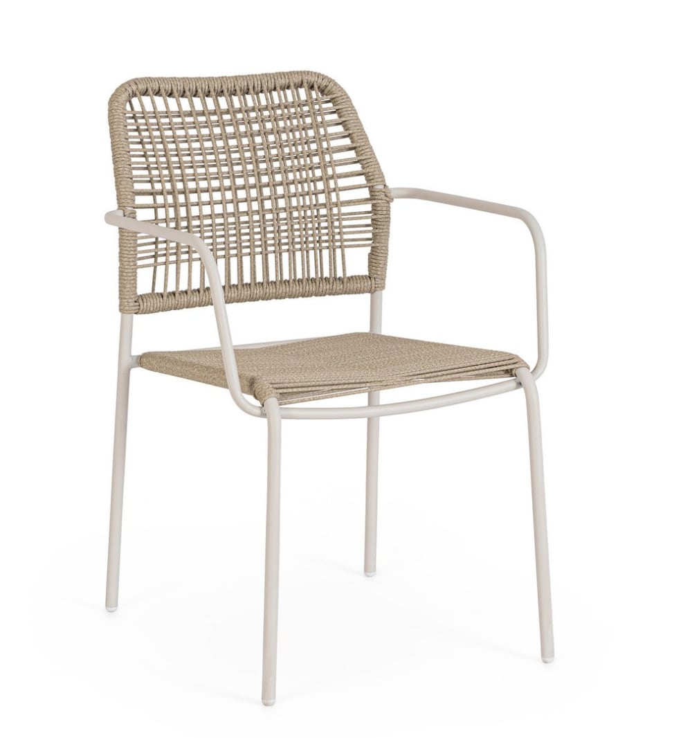 Lot de 6 chaises en acier