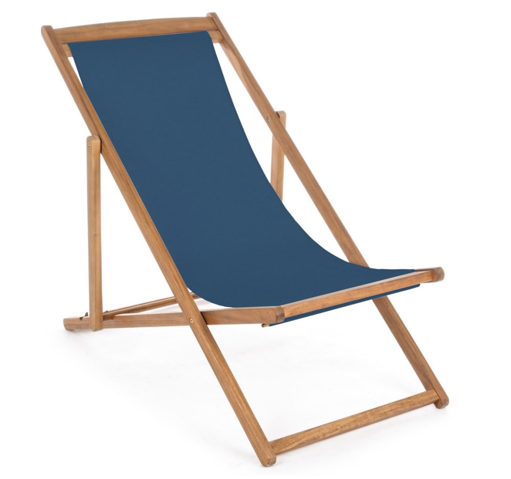chaise longue en bois
