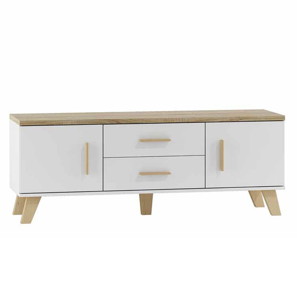 Meuble tv décor chêne