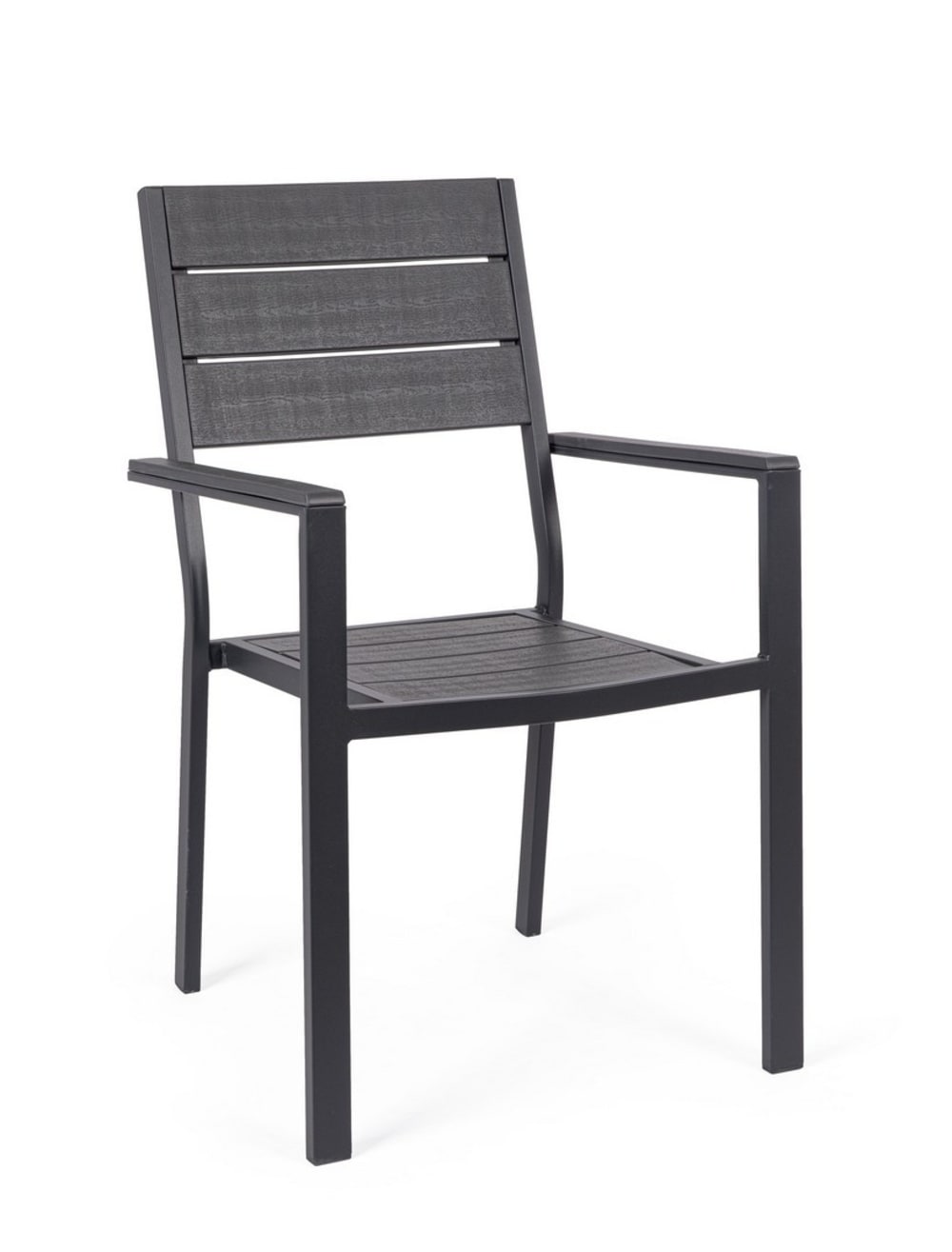 Lot de 2 Chaises en acier