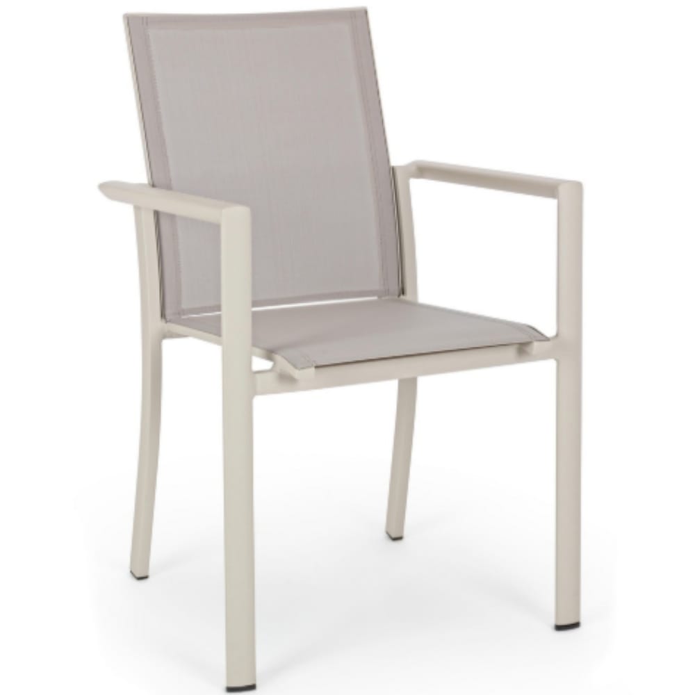 Lot de 4 chaises beiges