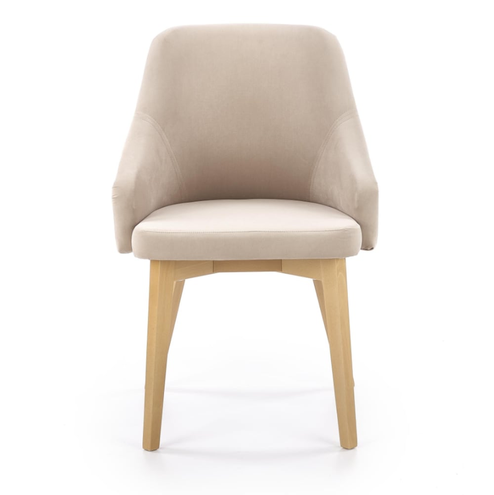 MSO Beiger Stoffstuhl Beige Stoff