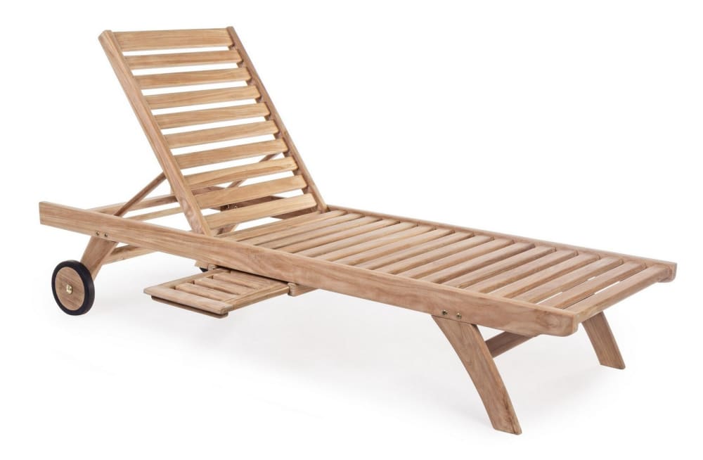 bain de soleil en teck