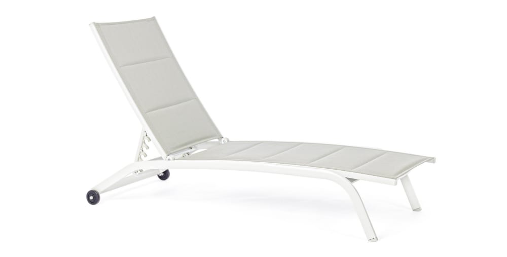 chaise longue à roulettes
