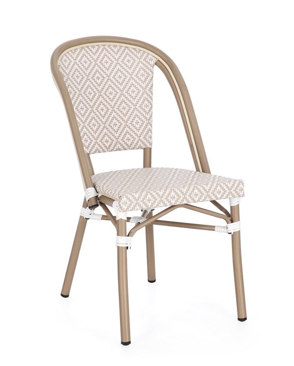 Lot de 6 chaises en aluminium