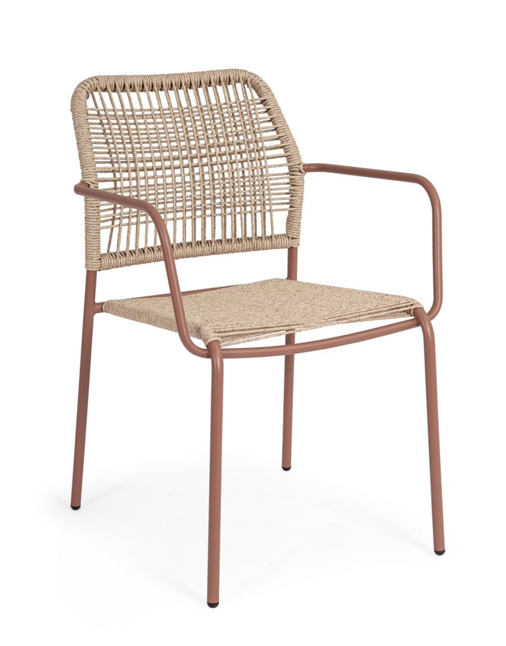 Lot de 2 chaises en acier