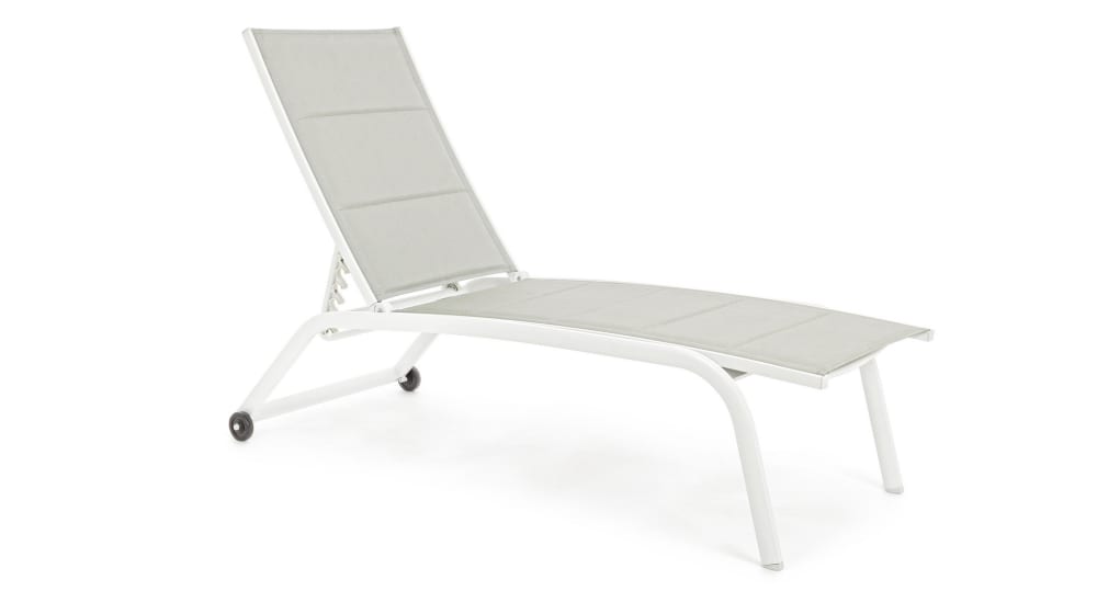 chaise longue à roulettes