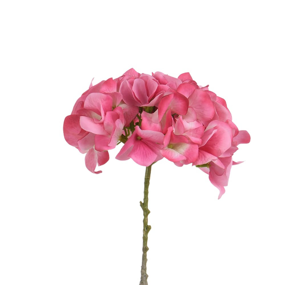 Tige d’hortensia artificielle fuchsia h63