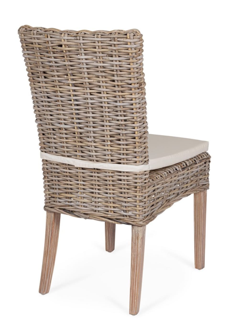 Set 4 Stühle Mahagoni Kubu Natur - Maisons Du Monde