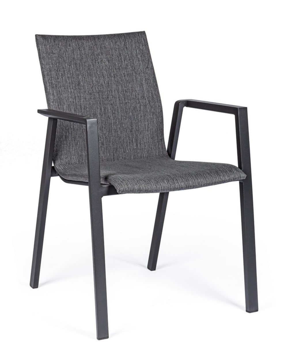 Lot de 4 Chaises en aluminium,