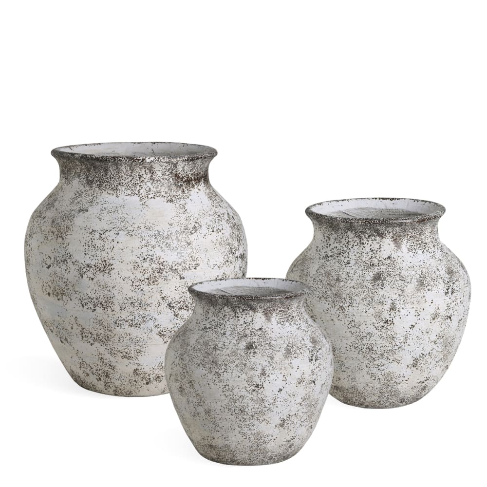 Lot de 3 cache-pots cols