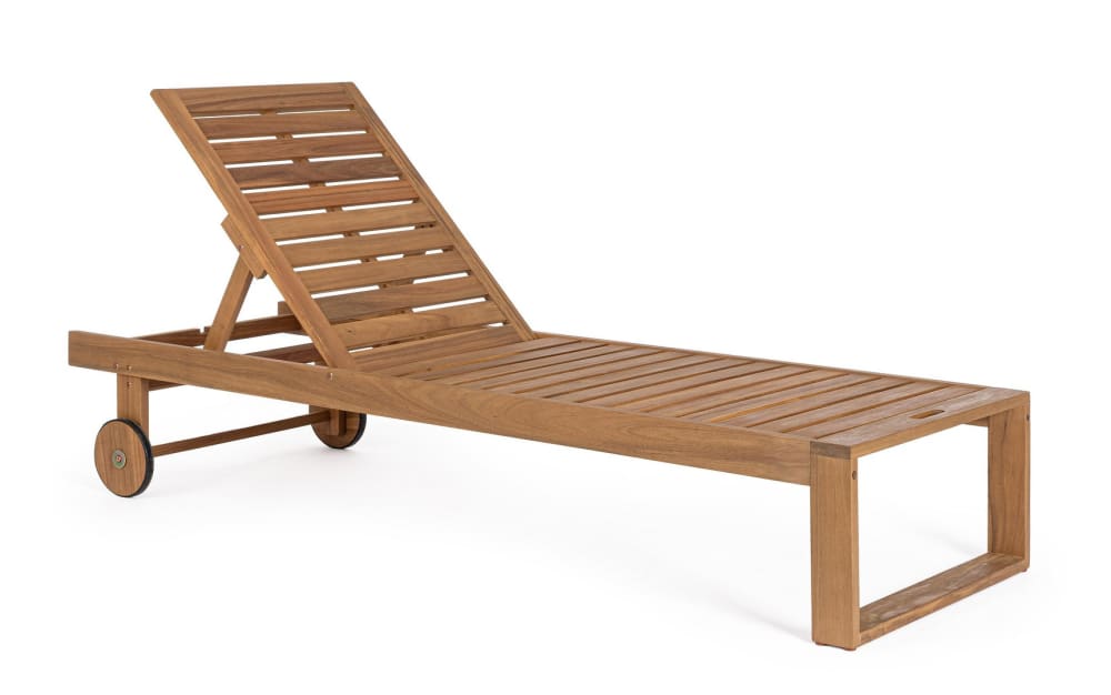Lit inclinable en bois