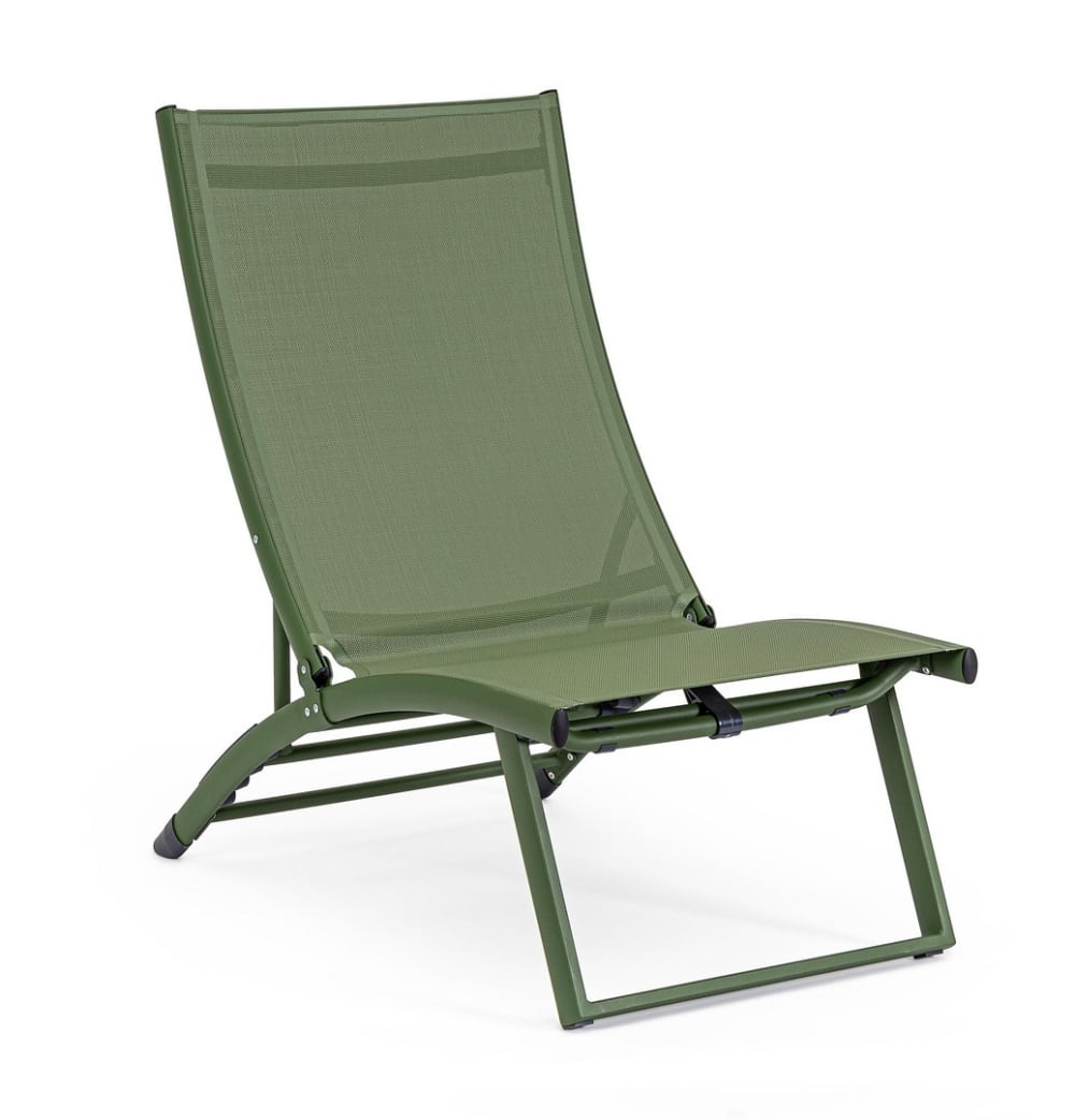 Fauteuil lounge en aluminium