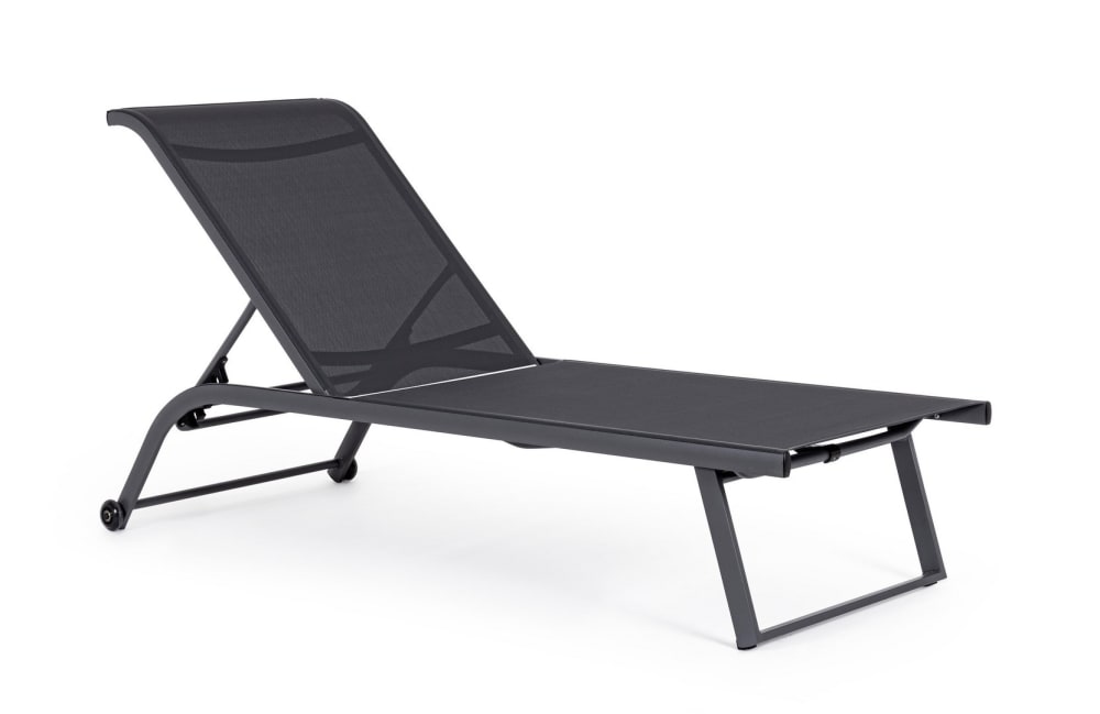 Bain de soleil à roulettes - aluminium