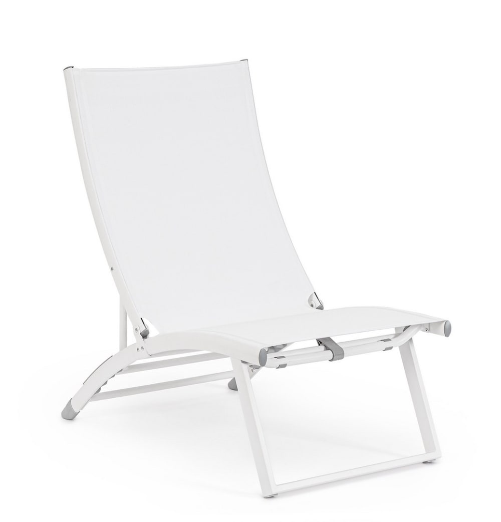Fauteuil lounge en aluminium