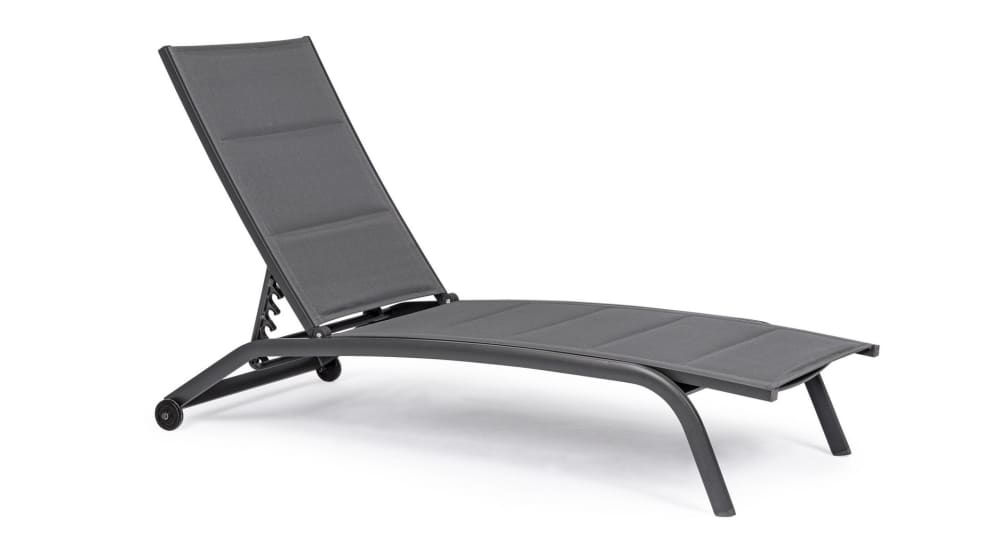 Bain de soleil à roulettes - aluminium