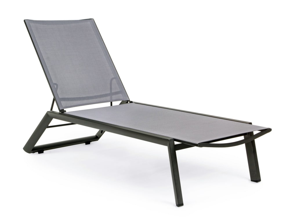 Bain de soleil à roulettes - aluminium