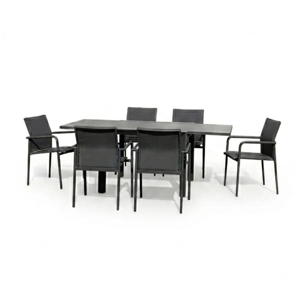 ensemble de jardin en - gris
