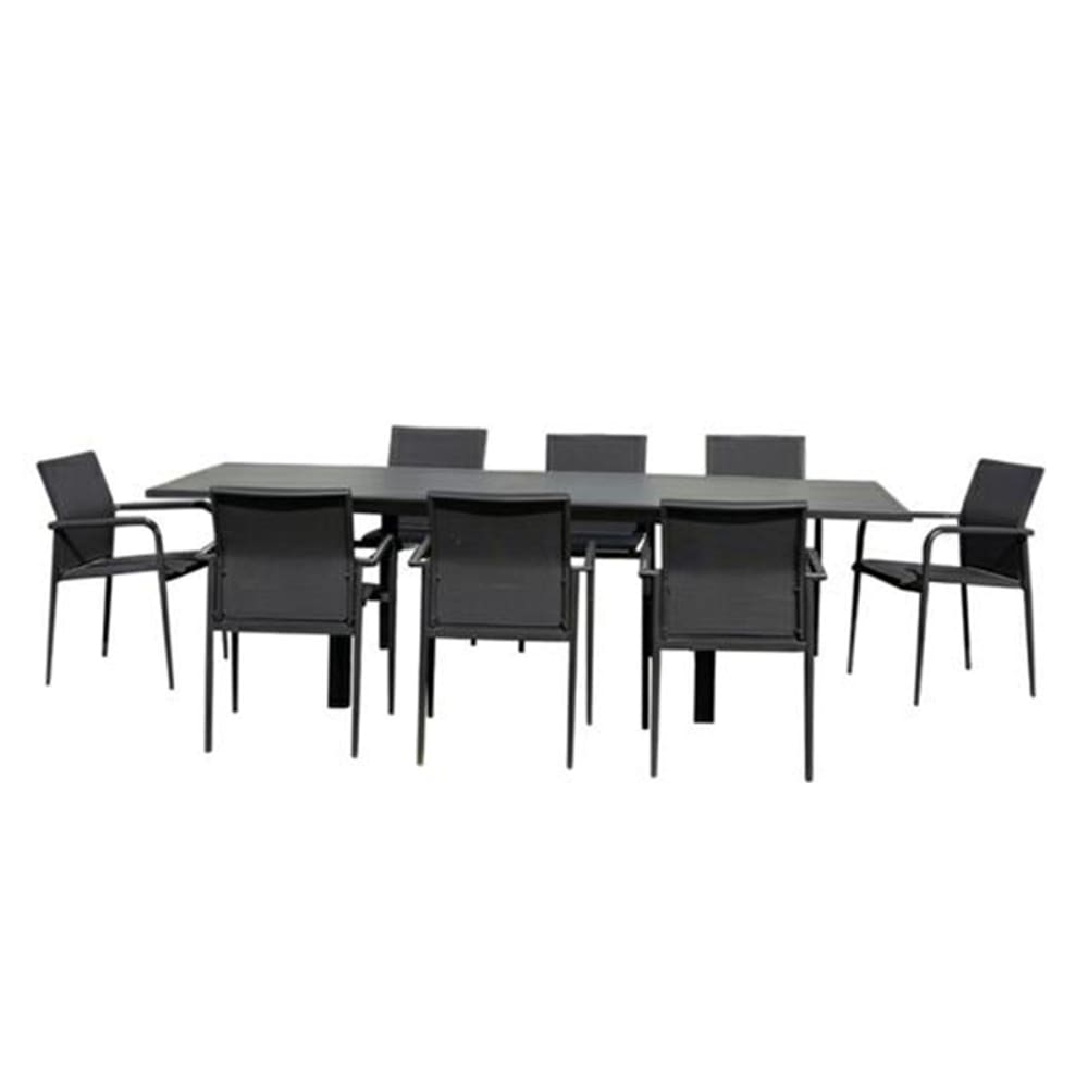 ensemble de jardin en - gris