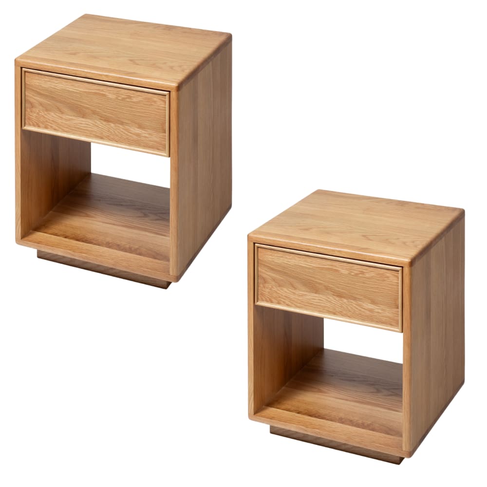 Lot 2 tables chevet