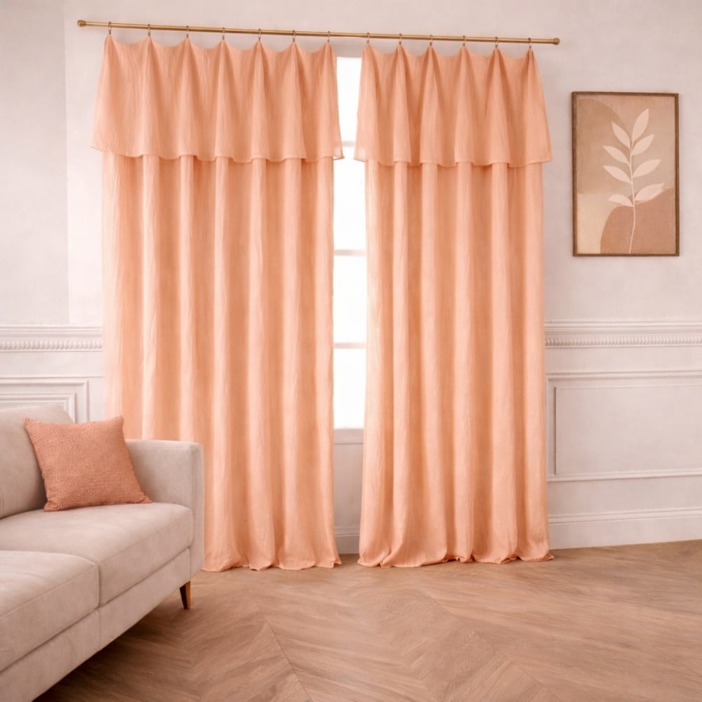 Rideau en 100% gaze de coton 180x300 cm ajustable — vue 3