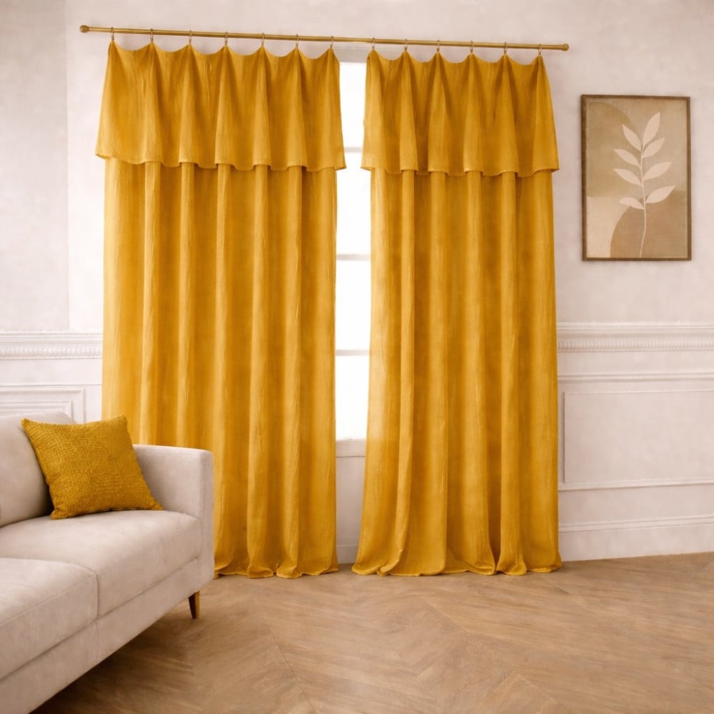 Rideau en 100% gaze de coton 180x300 cm ajustable — vue 3