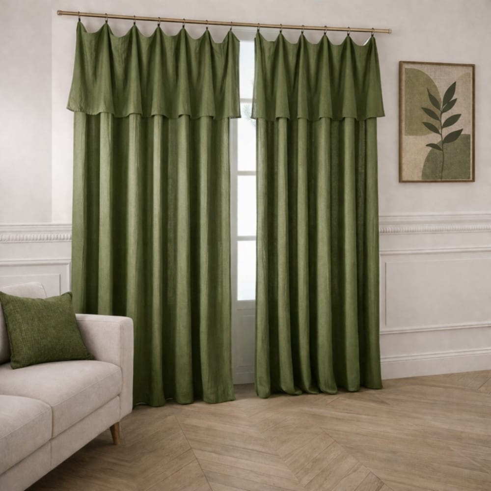 Rideau en 100% gaze de coton 180x300 cm ajustable — vue 3