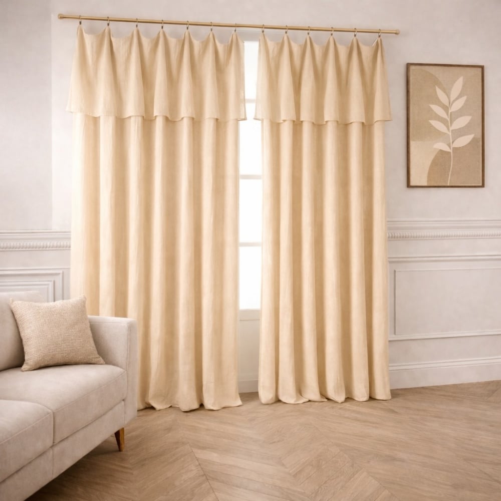 Rideau en 100% gaze de coton 180x300 cm ajustable — vue 3
