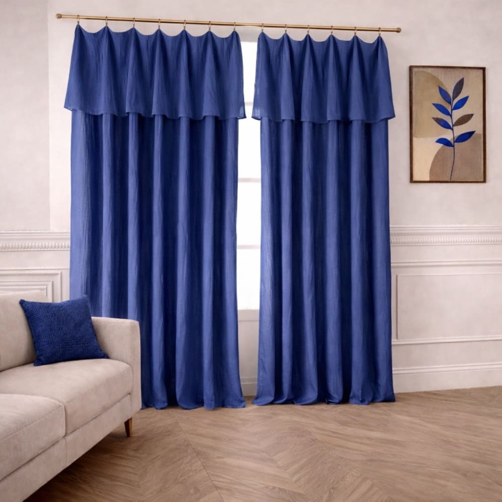 Rideau en 100% gaze de coton 180x300 cm ajustable — vue 3