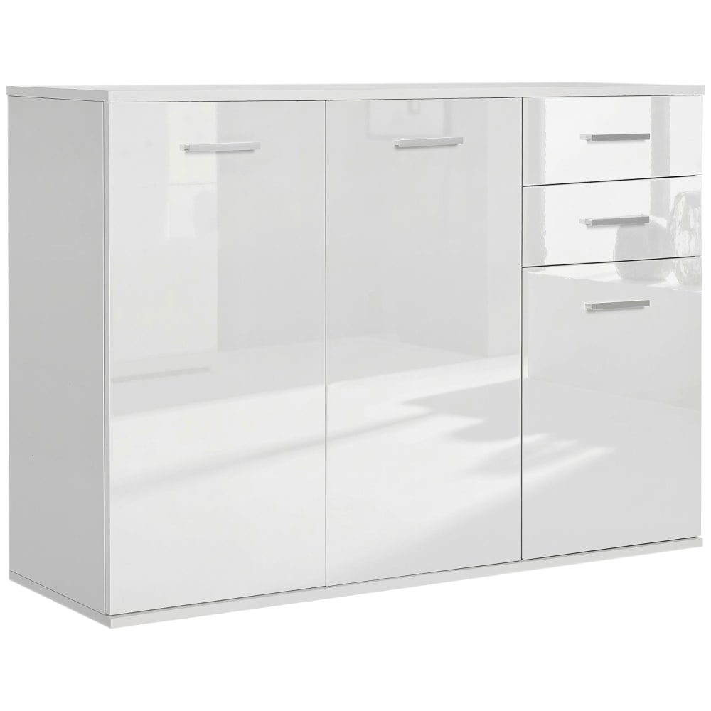 Buffet salon haut brillance