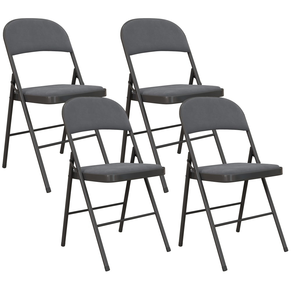 Lot de 4 chaises pliantes