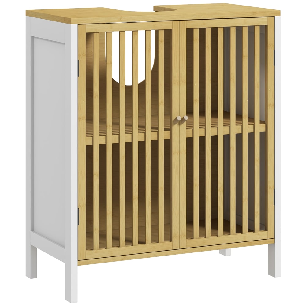 Meuble sous-vasque 2 - bambou