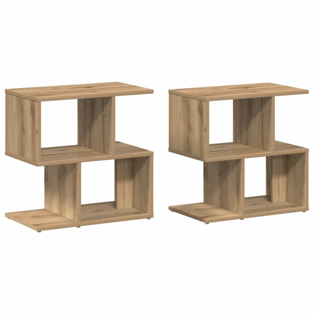 Tables de chevet bois - acajou