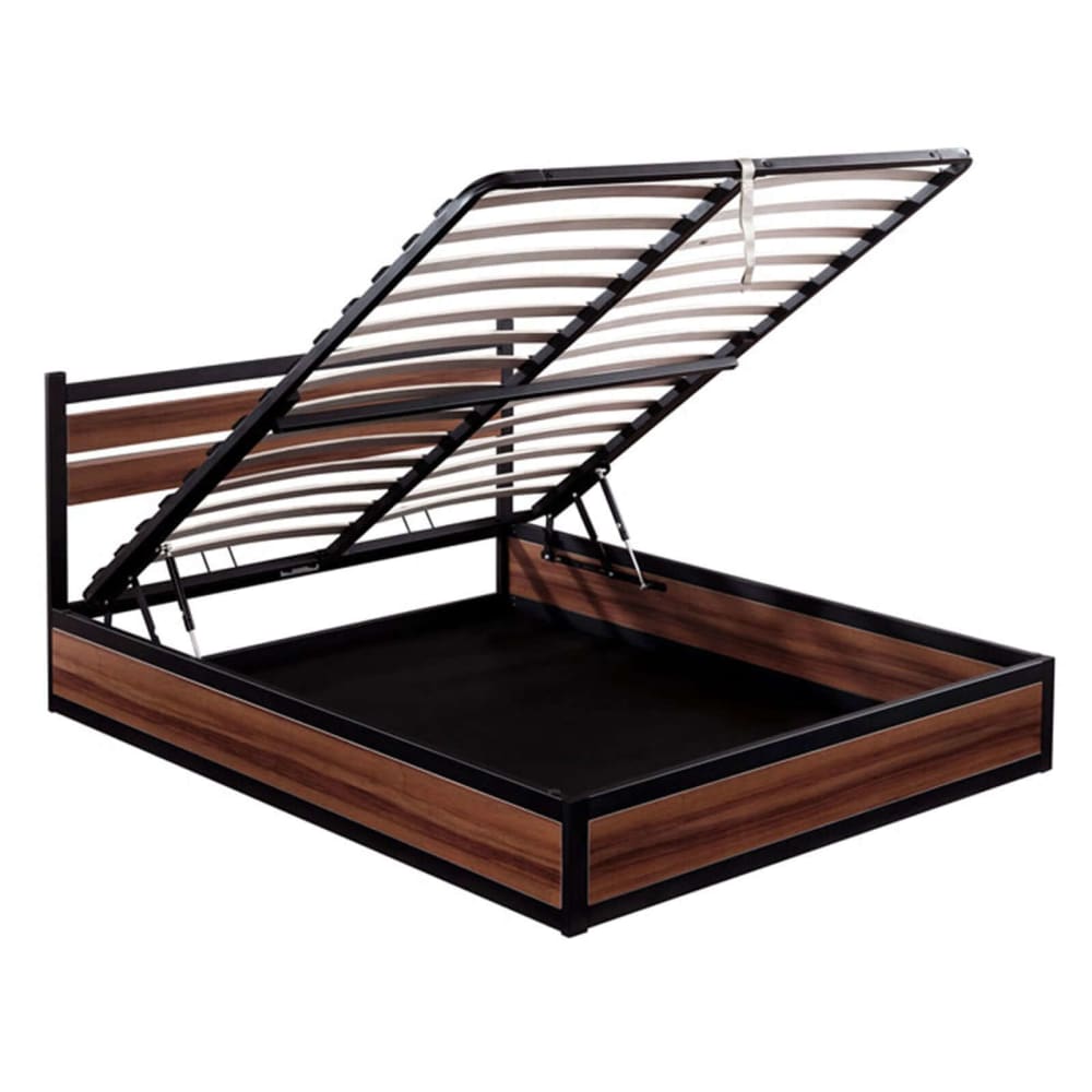 Lit coffre style industriel