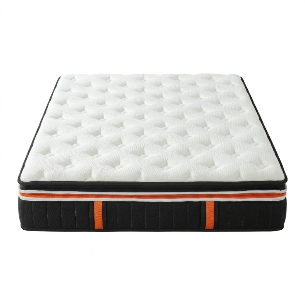 Matelas à mémoire de forme double surmatelas 140x190cm