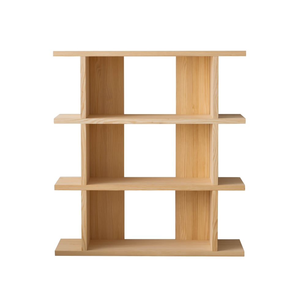 Bibliothèque en pin
