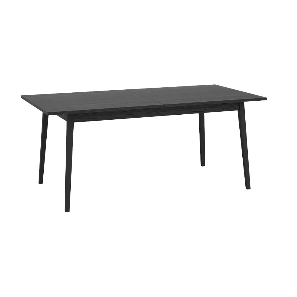 Feldmann-Wohnen Esstisch, ausziehbare Tischplatte, Holz, 160-220x90x75,5cm, anthrazit style modern Grau Spanplatte
