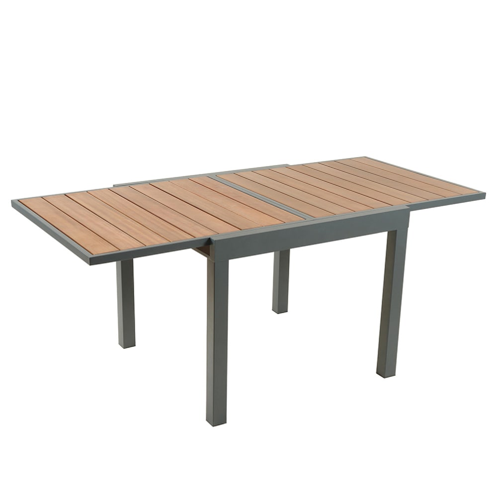 Table de jardin extensible - bois