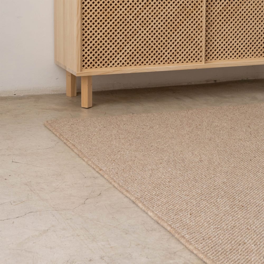 Tapis 100% laine couleur Marron 120 x 180 cm — vue 4