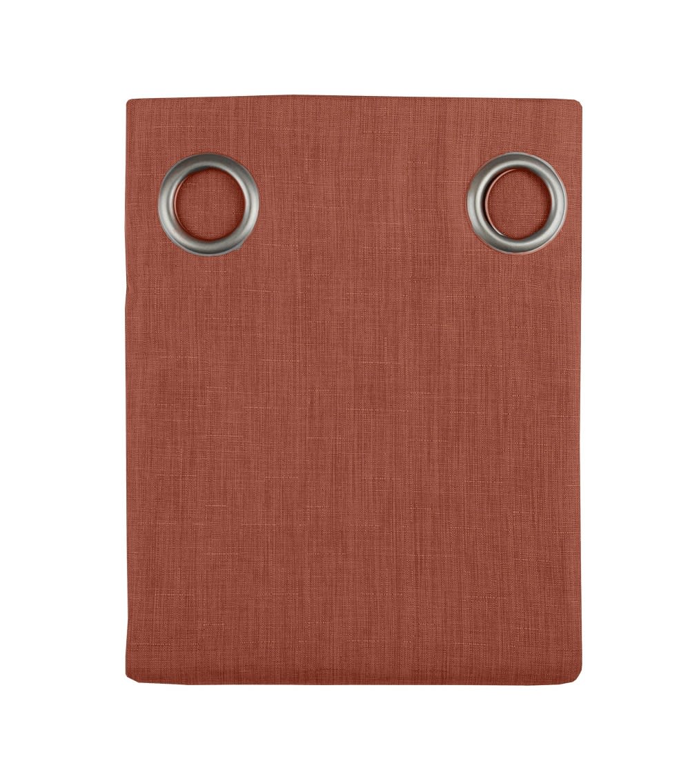 Rideau filtrant 140x260 cm - effet Naturel & lumineux orange — vue 4