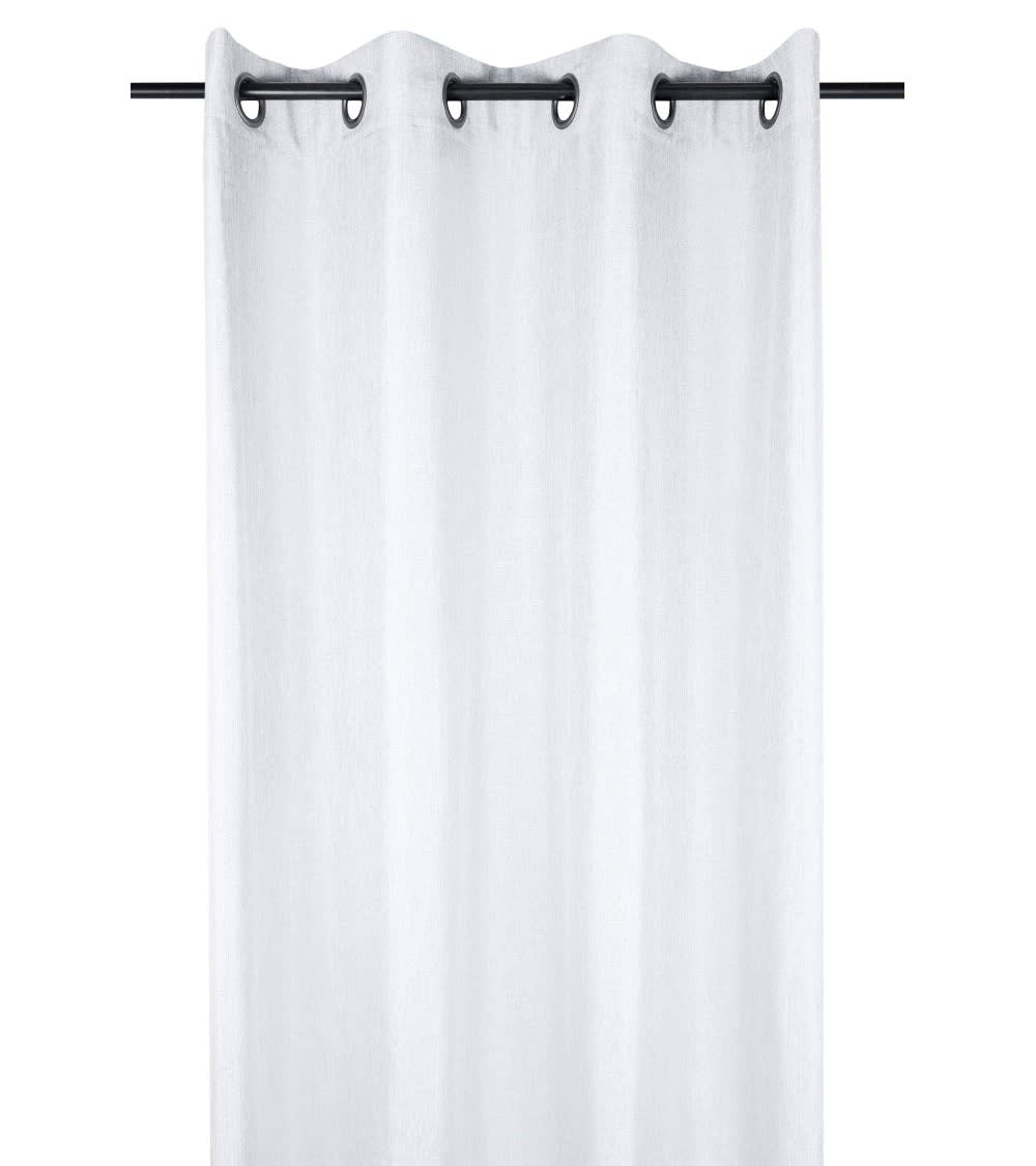 Rideau filtrant 140x260 cm - effet Naturel & lumineux blanc — vue 3