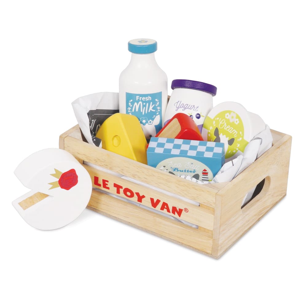 Le Toy Van Käse- und Milchprodukte BEIGE HOLZ Kinder