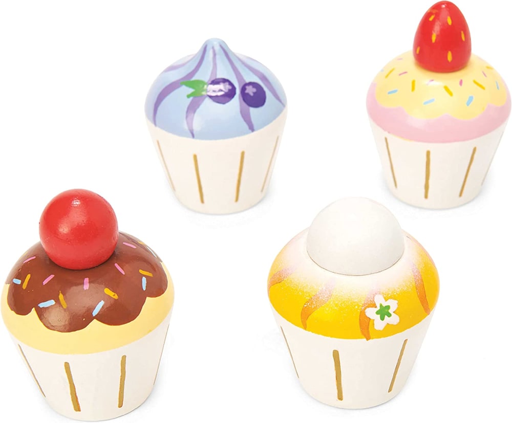 Le Toy Van Cupcakes BLAU HOLZ Kinder